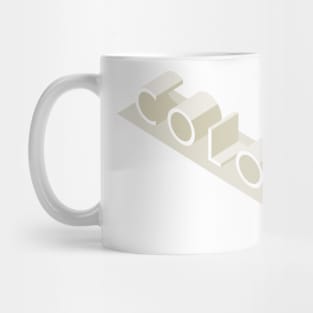 3D Typography - Colors Mug